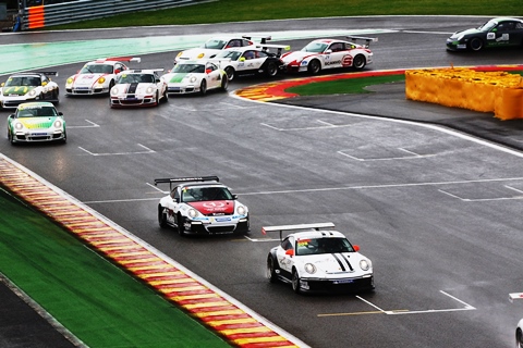 Porsche Sports Cup Deutschland - 5. Lauf Spa-Francorchamps 2013 Foto: Sören Herweg