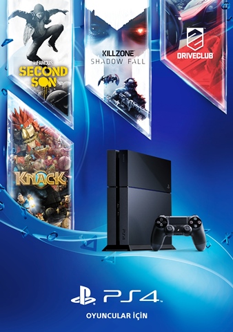 Sony_PS4 Turkiye Piyasaya