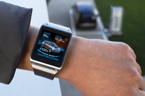 Galaxy Gear and BMW i3 (1)