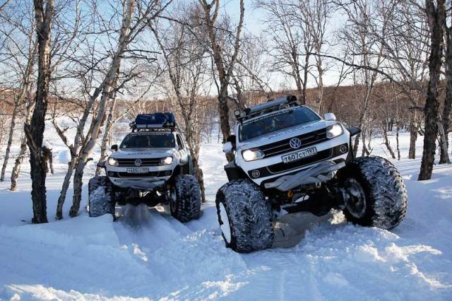 VW Amarok Kuzey Kutbu1