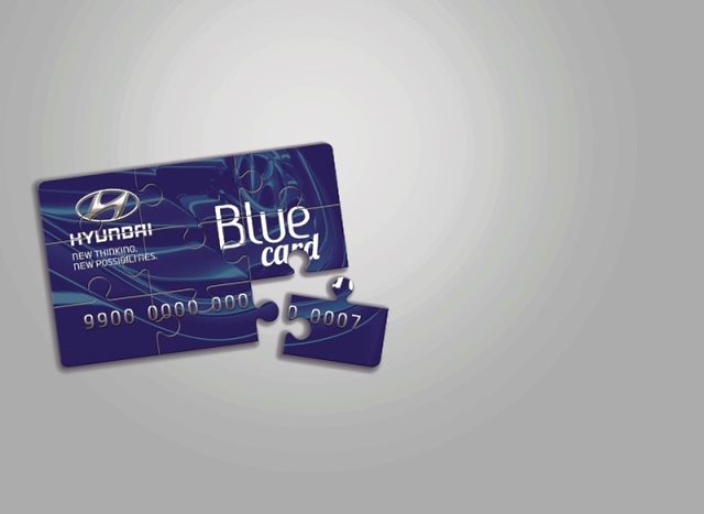 HYUNDAI BLUE CARD