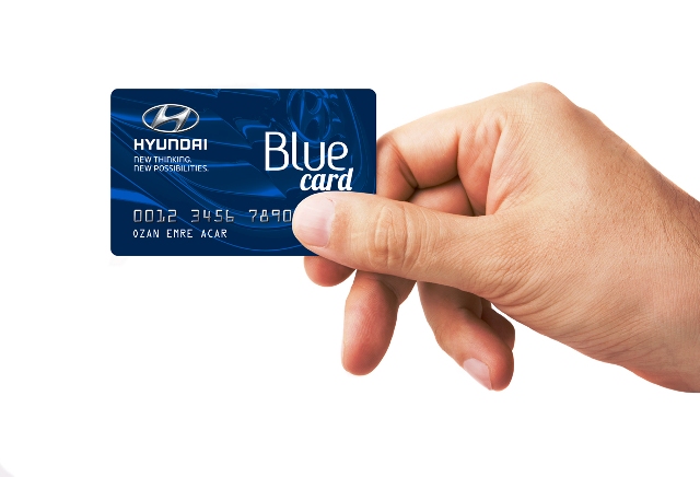 Hyundai Blue Card2
