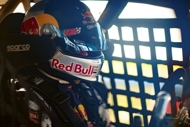 Joni Wiman prepares for competition at Red Bull Global Rallycross, in Daytona Beach, FL, USA on 21 June, 2015