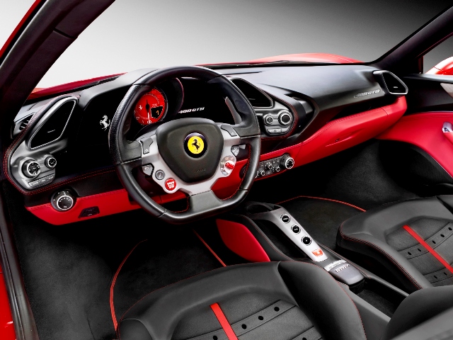 Ferrari 488 GTB Kokpit