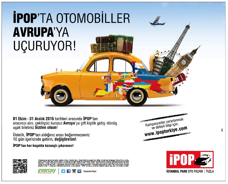 UÇAK BİLETLERİ İPOP’TAN