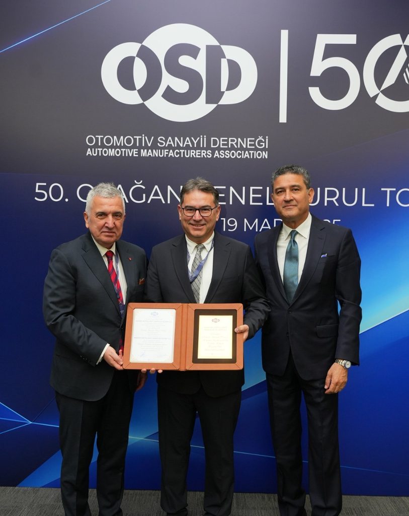 Maxion Jantaş, ‘OSD Tedarik Başarı Ödülü’nün Sahibi Oldu