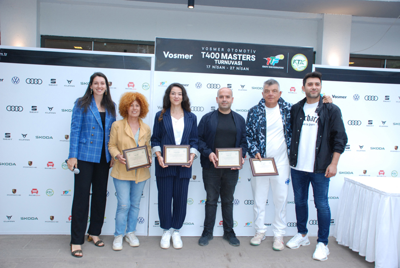 Vosmer T400 Masters Tenis Turnuvası İzmir Kültürpark Tenis Spor Kulübü’nde Gerçekleşti!
