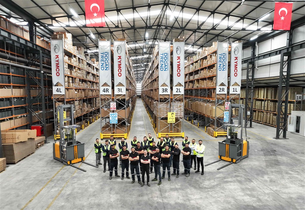 KYMCO Motosiklet’ten Yedek Parça Depo Yatırımı