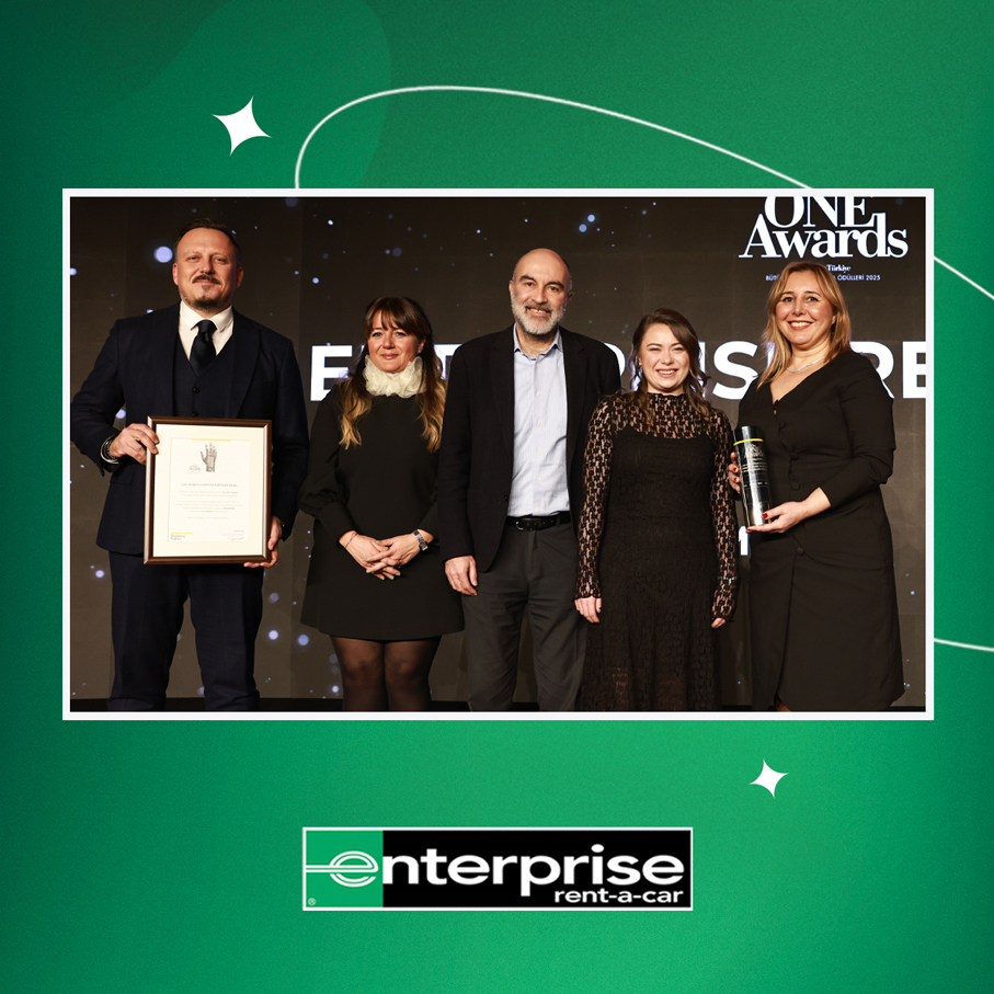 Araç Kiralama Sektörünün En İtibarlı Markası Halk Oylarıyla Enterprise Türkiye Oldu!