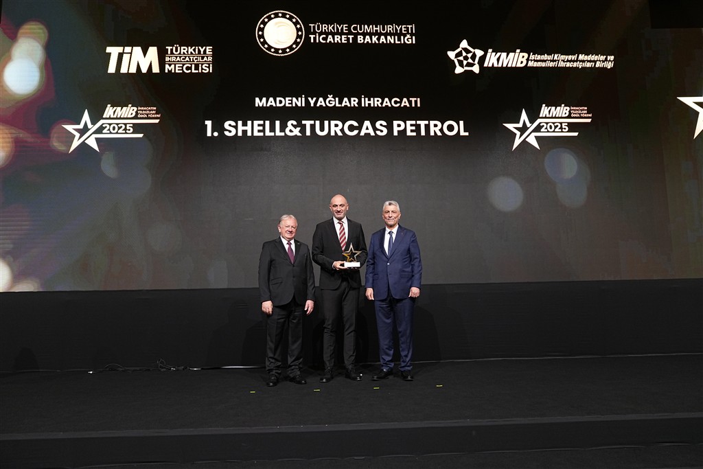 Shell&Turcas, Madeni Yağ İhracatında 10 Yıldır Zirvede